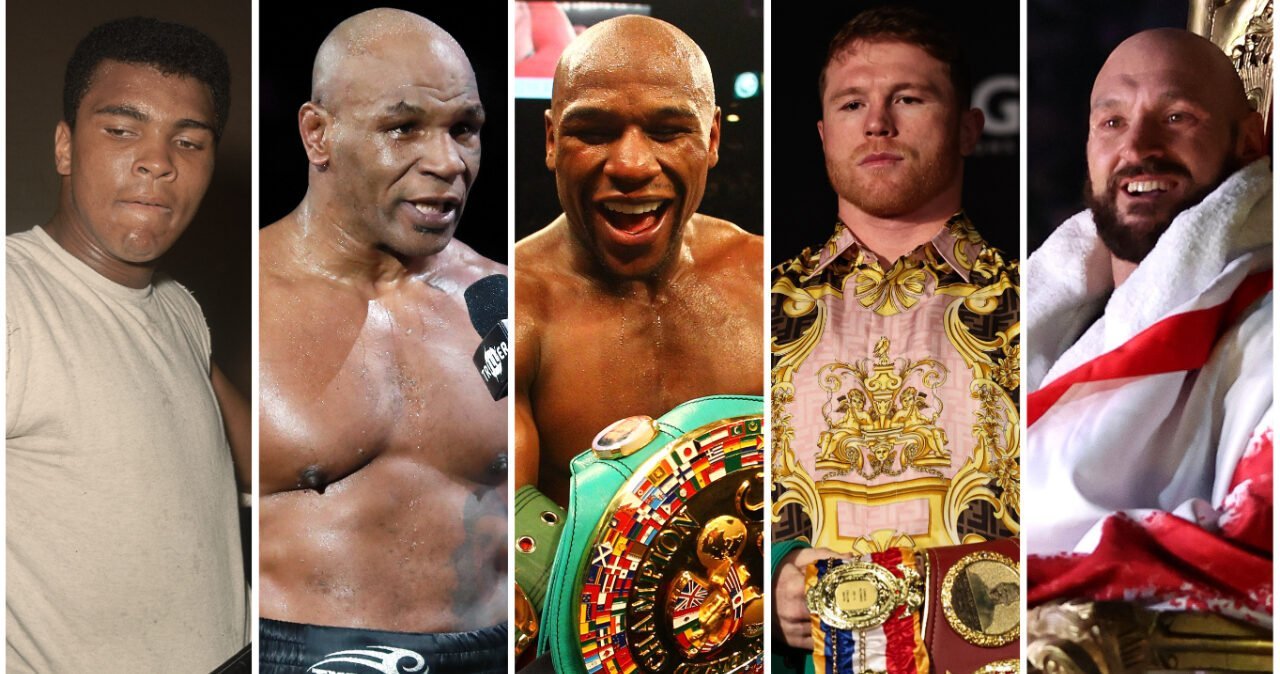 Ranking Of The 100 Best Boxers Of All Time - GiveMeSport - UK Sports News