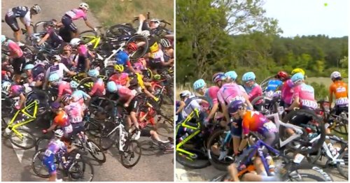 Emma Norsgaard quits Tour de France Femmes after dramatic crash
