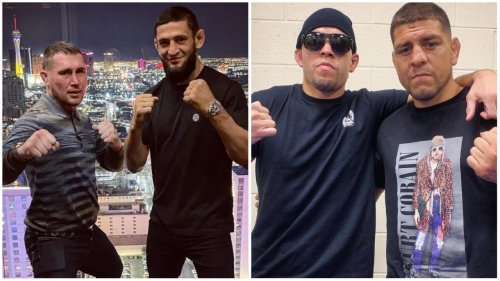 Khamzat Chimaev Darren Till Challenge Nate And Nick Diaz To A UFC Tag 