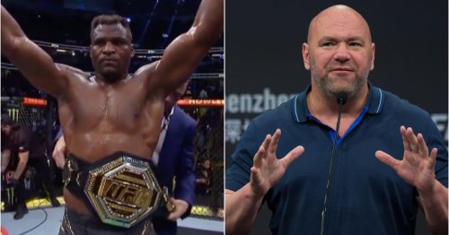 Dana White refused to give Francis Ngannou his heavyweight title after beating Ciryl Gane