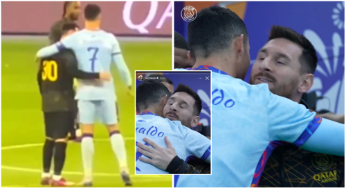 Cristiano Ronaldo and Lionel Messi shared special moment before final ...