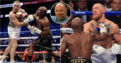 Dana White scoffs at Conor McGregor’s apparent hint at a rematch with Floyd Mayweather