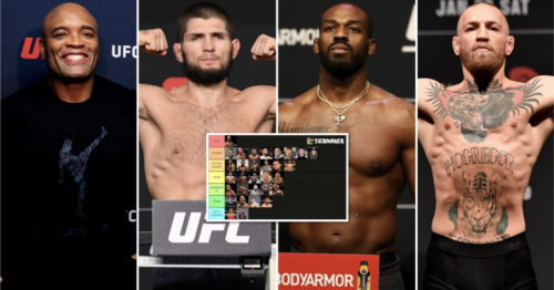 UFC’s Biggest Fighters Have Been Ranked From ‘GOAT’ To ‘Not A Fighter ...