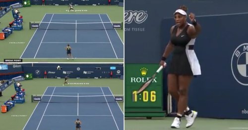 Serena Williams hits ‘incredible’ winner at National Bank Open