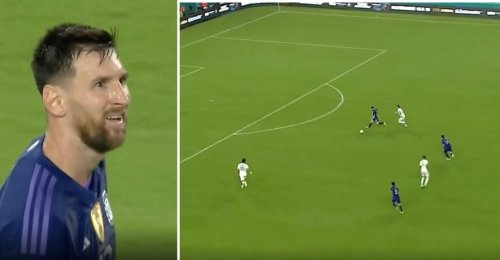 Lionel Messi scores outrageous chip during incredible performance for Argentina