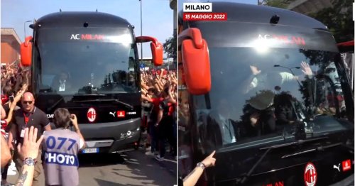 Zlatan Ibrahimovic was so fired up as AC Milan close in on Serie A title he broke team bus window