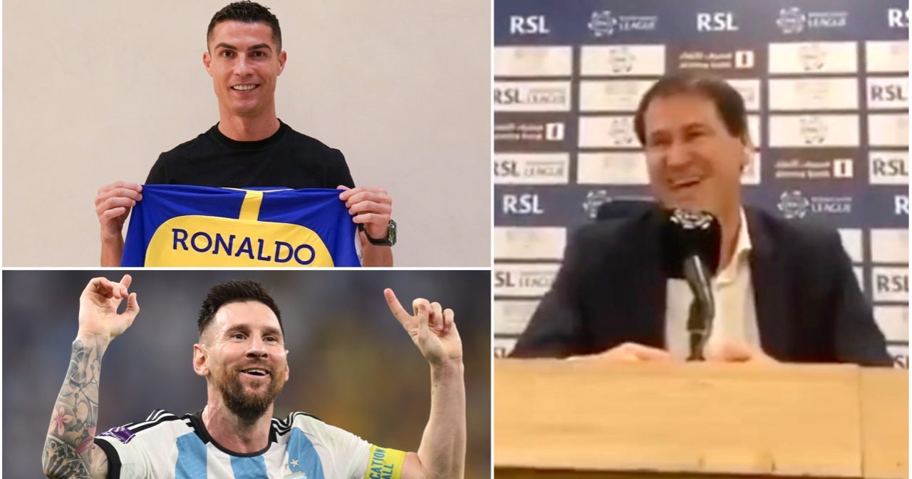 Cristiano Ronaldo: Fans fear Al-Nassr coach may have upset star with Lionel  Messi comment | Flipboard