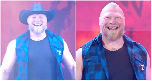 The pop Brock Lesnar got on SmackDown, just hours after walking out on WWE, was huge