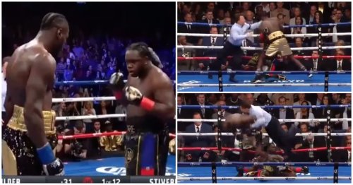 Deontay Wilder’s KO of Bermane Stiverne branded one of the ‘funniest and most brutal ever’