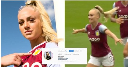 Aston Villa's Alisha Lehmann "disappointed" by fans who only know her for Instagram