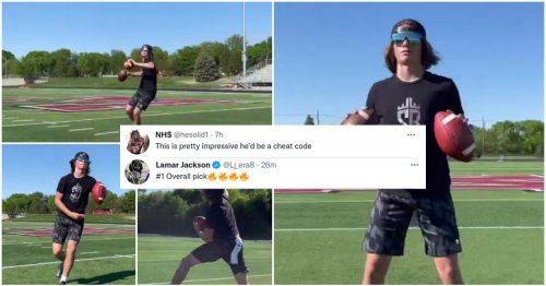 Young quarterback has insane skill that’s got him going viral