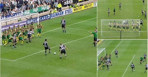 Alan Shearer is responsible for arguably the greatest indirect free-kick in Premier League history