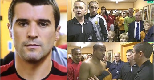 It’s exactly 18 years since Roy Keane led Man Utd out vs Wolves without the ref’s permission