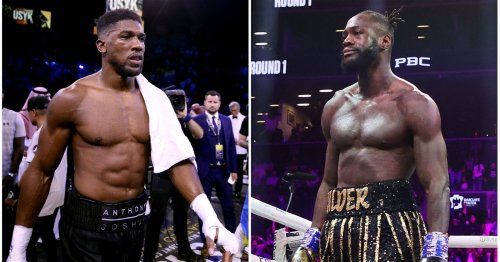 Anthony Joshua warned not to 'waste time' with Deontay Wilder negotiations