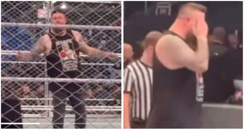 WWE: Fan footage of emotional Kevin Owens after WarGames match