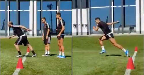 Cristiano Ronaldo Destroying Gonzalo Higuain In A Sprint Test Shows Why He S Still A Beast At 36 Flipboard