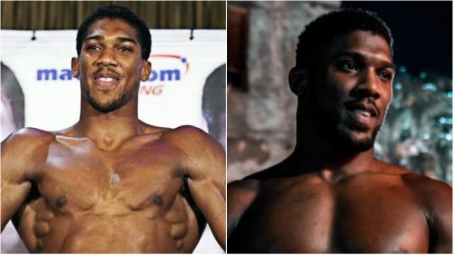 Anthony Joshua’s body transformation from pro boxing debut to two-time heavyweight champion