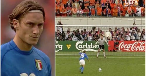 It’s exactly 22 years since Francesco Totti produced one of the most outrageous penalties ever