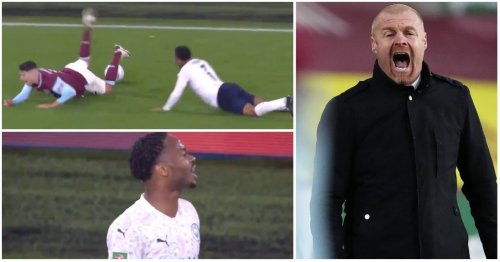 Sean Dyche's touchline rant at Raheem Sterling is still comedy gold