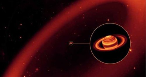 Saturn's Ghostly Outer Ring Is Mind Blowingly Massive