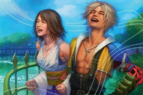 Final Fantasy X's Laughing Scene Is Now a Magic: The Gathering Card