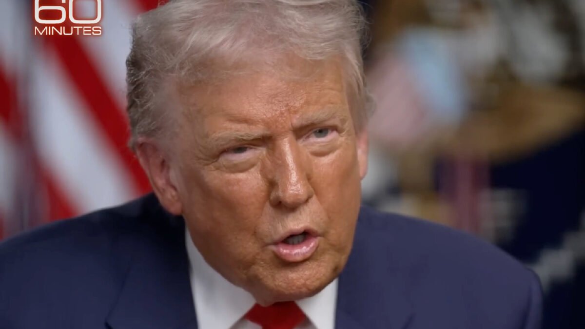 60 Minutes Edited Out Trump's Response to Questions About Crypto Corruption