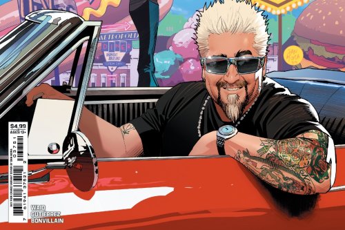 DC's Latest Celebrity Comics Cameo Will Take You to Flavortown