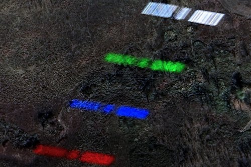 Google Earth Captures Trippy Image of Satellite Appearing 4 Times Over Texas