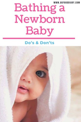Bathing a Newborn Baby - Do’s & Don’ts