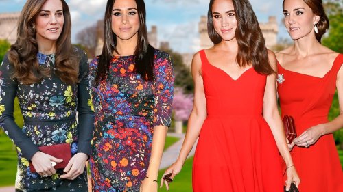25 Times Meghan Markle And Kate Middleton's Fashion Choices Had Us Seeing Double - Glam