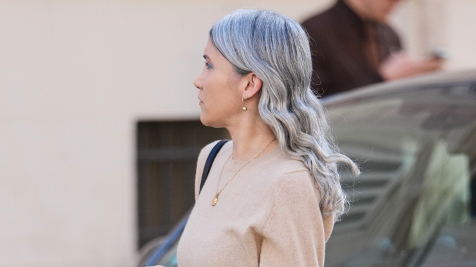 This '70s Look Is One Of The Most Outdated Gray Hair Trends