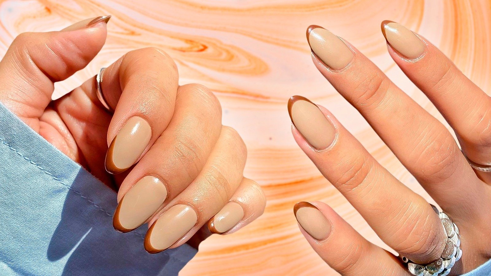 Latte Nails Are The Fall 2023 Manicure Trend Taking Neutral To A New Level
