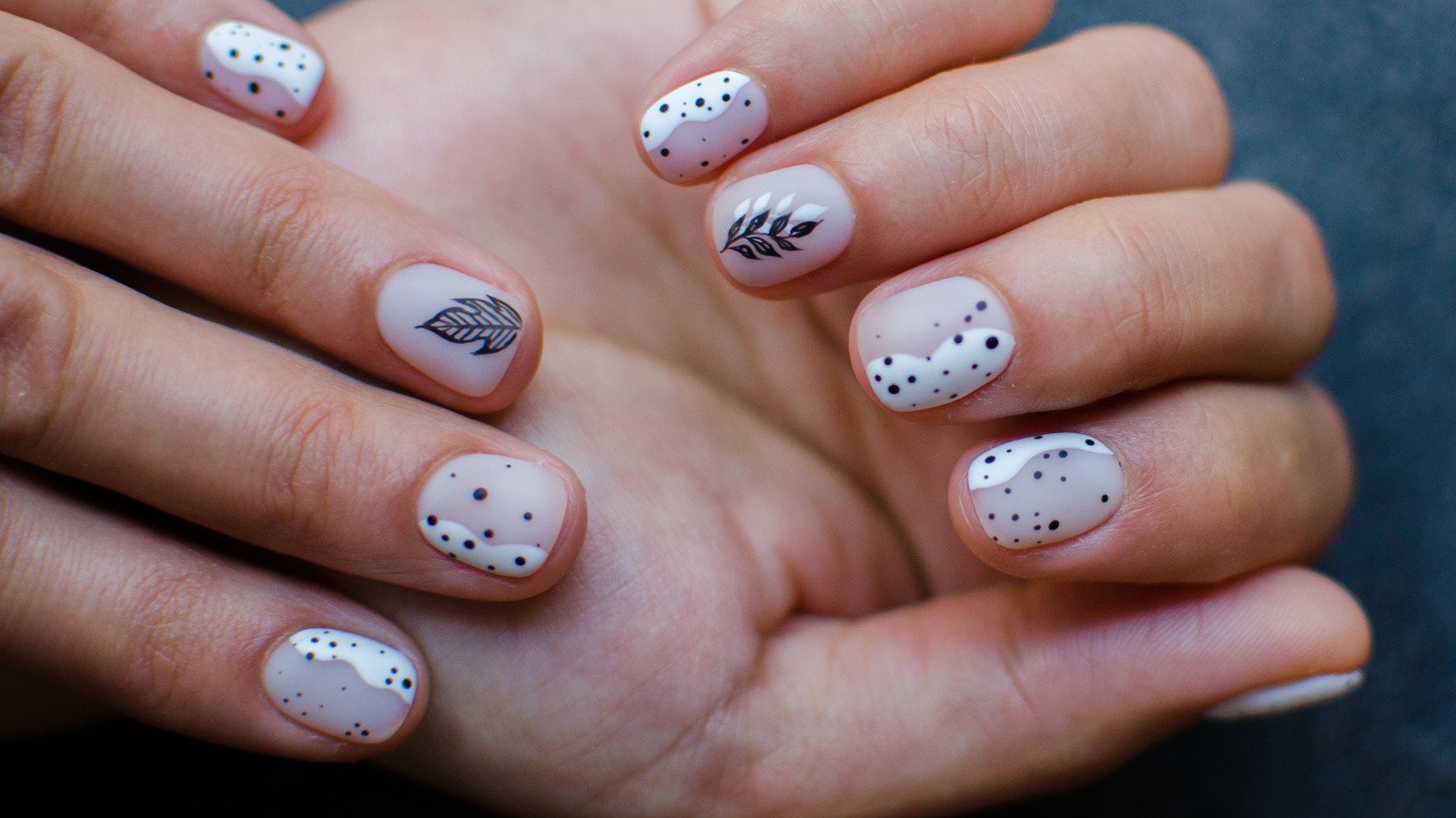 Negative Space Designs Are The Biggest Nail Art Trend Of Fall 2023