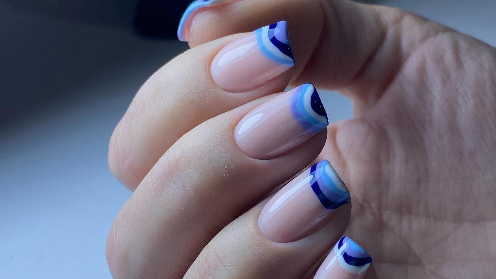 The Frazzled French Manicure Brings A Trendy Twist To The Classic Nail Design