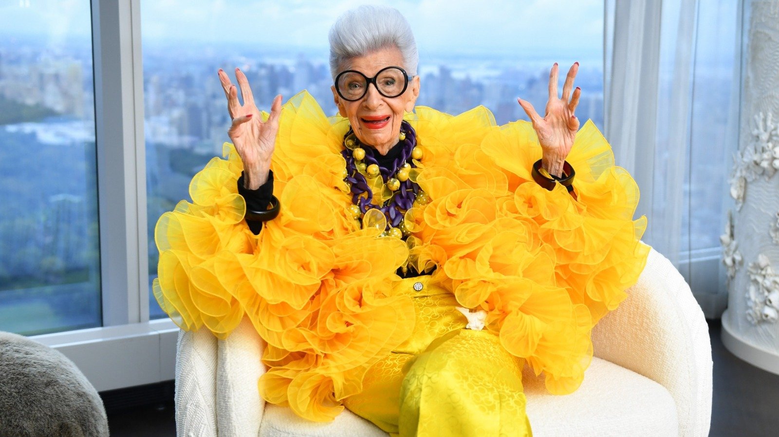 Quote Of The Day By Iris Apfel: 'Fashion You Can Buy, But Style...'
