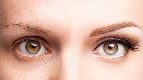 How To Do A DIY Eyebrow Tint - Glam