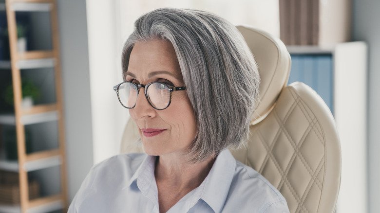 5 Bob Styles That Perfectly Flatter Gray Hair