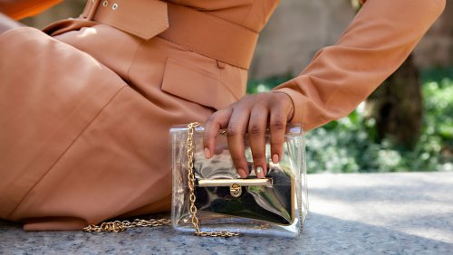 See-Through Accessories Aren't Just For Concerts Anymore - Glam