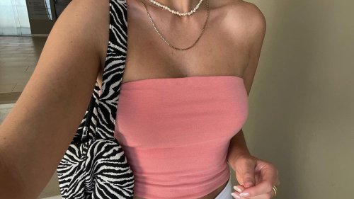 Structured Tube Tops: The Trendy Summer Look Leaning Into Minimalist Beauty - Glam