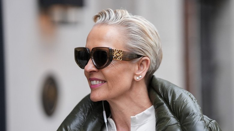 The Gray Hair Trend That Adds Depth To Your Transitioning Look