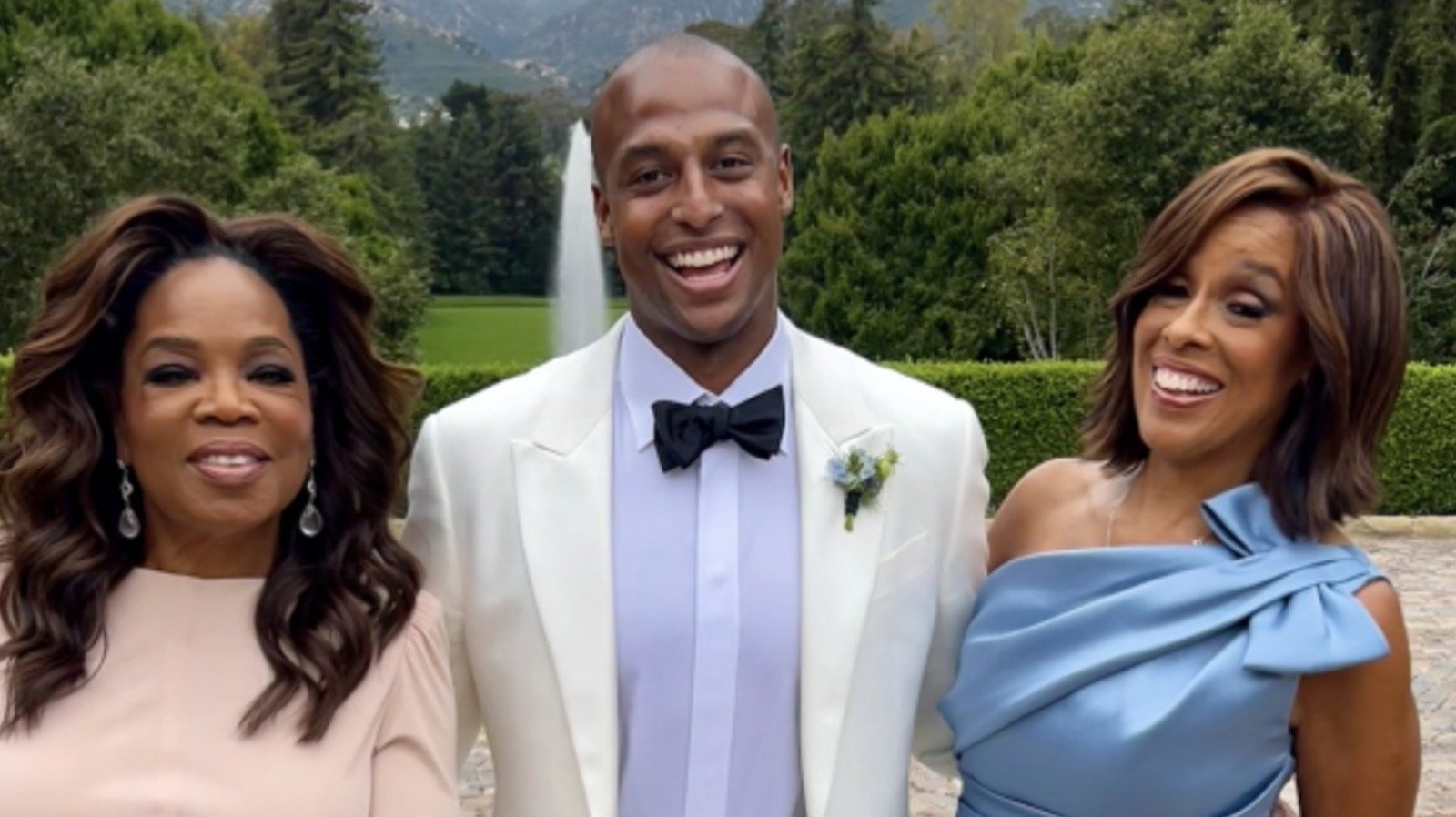 Gayle King Absolutely Nailed Mother-Of-The-Groom Style For Her Son's Wedding