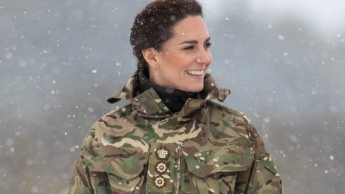 Kate Middleton Was Decked Out in Full Camo for a Visit With the Irish ...