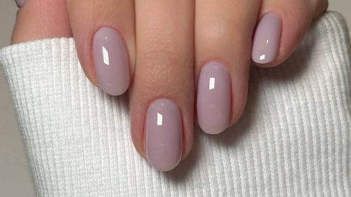 Lavender Milk Nails Are the Latest Manicure Craze for Spring