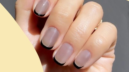 ‘Black Sheer Pantyhose’ Nails Are the Sexiest Manicure Option for Valentine's Day