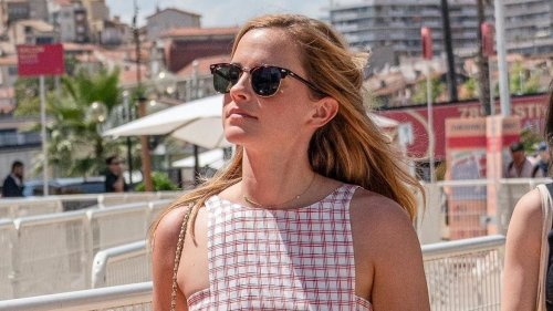 Emma Watson Paired Her Summer Sundress With the Most Unexpected Shoes—and It Totally Works