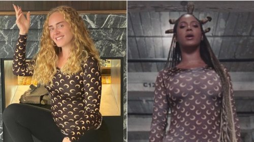 Adele Twinned With Beyoncé to Show Her Love for 'Black Is King'