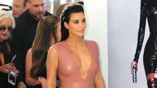 Kim Kardashian's Maternity Fashion Strategy: First Trimester Is All About the Latex