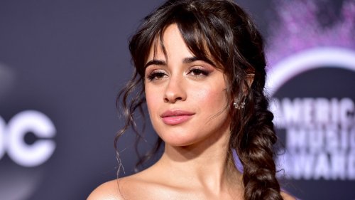 Camila Cabello Just Debuted a Honey Blonde Wolf Cut With Curtain Bangs