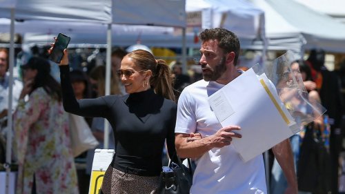How Is Jennifer Lopez Wearing a Black Turtleneck in July?