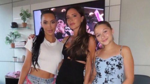 Victoria Beckham's 12-Year-Old Daughter Harper Makes Another Appearance on Kim Kardashian's IG